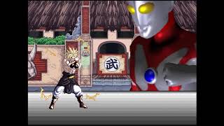 Nightmare Broly SSJ4 vs HONKI-Ultraman. MUGEN