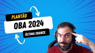 Plantão OBA 2024 Olimpíada de Astronomia Nível 2 Nível 3 e Nível 4