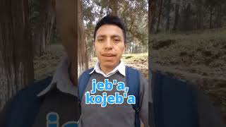 3 maneras de decir ADIOS en idioma KICHE,  chab'ej chik, kinb'ena, Jeb'a