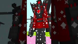 Clock Man And Speakerman Generation 2 In Minecraft