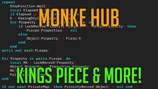 MONKE HUB (ROBLOX SCRIPT HUB) | HACK/SCRIPT | KING PIECE, YBA & MORE!