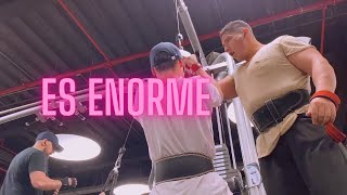 Entreno con un POWERLIFTER de 120KG! | Día 8