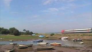 Trains at Cockwood Harbour