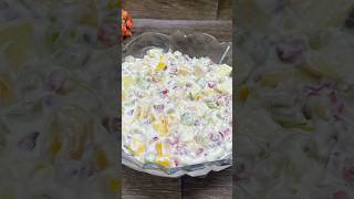 Russian Salad Recipe | Russian fruit salad | Super Tasty Side Dish recipe 🤤| Best for all parties