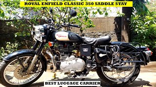 Saddle Stay for old Royal Enfield Classic 350 | Best Military Panniers for BULLET