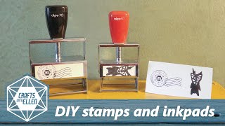 Making new stamps and ink pads for old mechanical stamps