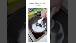 Escova Eletrica de Limpeza 5 em 1 #achadosdashopee #achados #achadinhos