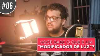 💡 Você sabe o que é um MODIFICADOR DE LUZ? | Como Iluminar Vídeos | DICA DE LUZ #06 de 25