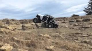 Jeep JK on 42's, Tons and ORI's.