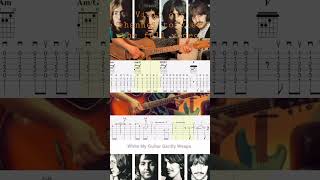 While My Guitar Gently Weeps - End Solo - The Beatles - Guitar Lesson - Rolling Tab