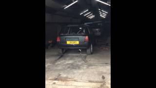 Citroen Ax with Honda B16 Turbo engine Dyno 304hp