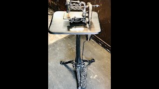 Alex Askaroff monopod sewing machine find WOW.