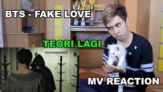 BTS (방탄소년단) 'FAKE LOVE' MV REACTION | TEORI OH TEORI