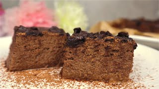 Шоколадный ПП брауни из яблок . Без муки и сахара / Chocolate brownie made from apples