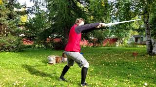 Scholar Test (Longsword, Dagger) - solo drills