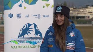 La sciatrice trentina Martina Peterlini racconta i suoi mondiali di Davos