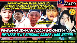 REAKSI TETANGGA ❗❗Pernyataan Imam Masjid Jemaah Aolia INDONESIA Telepon Allah SAMPE LEBARAN AWAL 😱😱