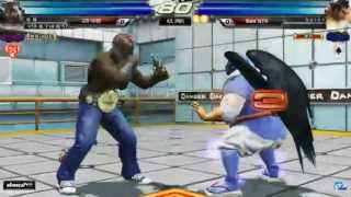 Tekken Strike Moq (A. King/Bob) vs Saint (Ganryu/Bob)