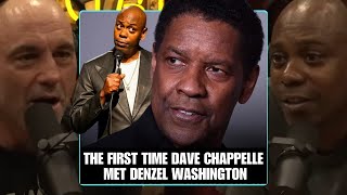 When Dave Chappelle First Met Denzel Washington | Joe Rogan