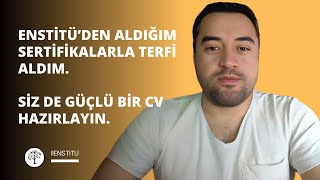 IIENSTITU Eğitim ve Sertifikalarıyla Terfi Alan Öğrencimiz 🚀