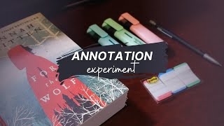 Annotation Experiment || Reading and Annotating For the Wolf