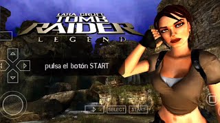 Tomb Raider Legend Opening + Gameplay. Psp (ppsspp).