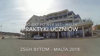 Praktyki uczniów na Malcie