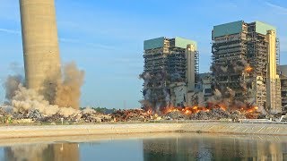 JEA St. John’s River Power Park Hung Boiler Units and Chimney - Controlled Demolition, Inc.