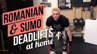 How to Do RDL Deadlifts and Sumo Deadlifts with Resistance Bands! Best Resistance Bands Exercises!