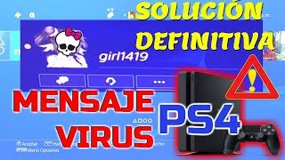 Como Evitar y Solucionar el Nuevo Virus de PS4 - Urgente!