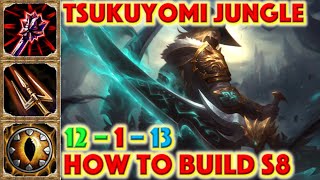 SMITE HOW TO BUILD TSUKUYOMI - Silver Bullet Tsukuyomi Skin Showcase  + Tsukuyomi Jungle Build