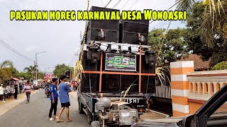 keren sekali sound system karnaval desa Wonoasri jember