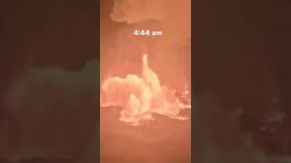 The Moment Kilauea Erupted! | USGS Live Webcam Footage