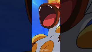 Ash infernape VS Paul electivire | Enemy || Ash Infernape attitude #shorts #viral #pokemon