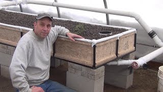 Big Aquaponic Greenhouse - Part 15 - Media Bed