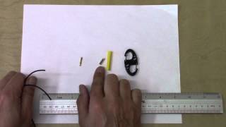 PackTenna wire element assembly part 1