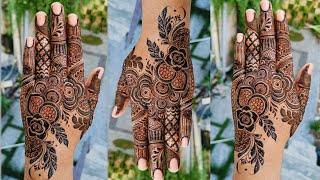 Easy stylish back hand mehndi design/ Simple mehndi design/ Mehndi design / Mehndi