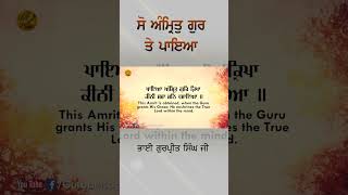 So Amrit Gur Te Paya | Bhai Gurpreet Singh Ji #gurbani #newshabad #gurugobindsinghji