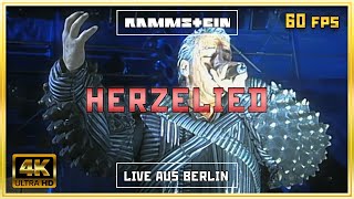 Rammstein: HERZELIED live aus Berlin 1998 Русские субтитры 4K 60fps