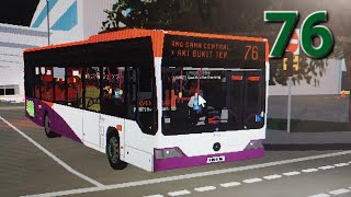 (Deepavali upload) Roblox irisCity Mercedes-Benz Citaro - SBS6118G on 76