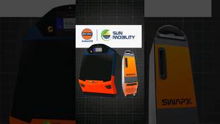 Sun Mobility set up 10,000 battery swapping station in India #shorts #shabuwheels #batteryswapping