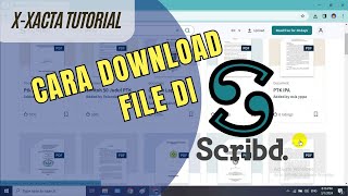 CARA DOWNLOAD FILE DI SCRIBD