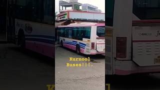 BUSES TO KURNOOL #hyderabad #tsrtc #ashokleyland #volvo #express #deluxe #mg #kurnool #rajdhani