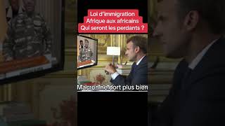 Macron parle des étudiants étrangers 🕺