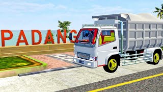 Canter Dump Truk Pasir Putih Mod Bussid Full Animasi Paling Baru