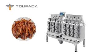 TOUPACK // Screw feeding weigher of oily food // spicy fish // pickle