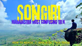 Epic Bike Ride to Confusion fort Songiri Trek | Adventure in Maharashtra!