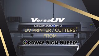 Roland LEC2 Versa UV Printer/Cutters from Ordway Sign Supply, Inc.