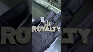 Crown Royalty Mens Diamond Pendant | Hip Hop Pendant | Hip Hop Jewelry | Jewels Queen