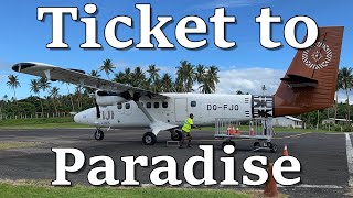 Workhorse of the South Pacific! Fiji Link DHC-6 Twin Otter from Nadi to Taveuni